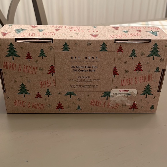 Rae Dunn Hair Ties and Cotton Ball Containers - Picture 2 of 4